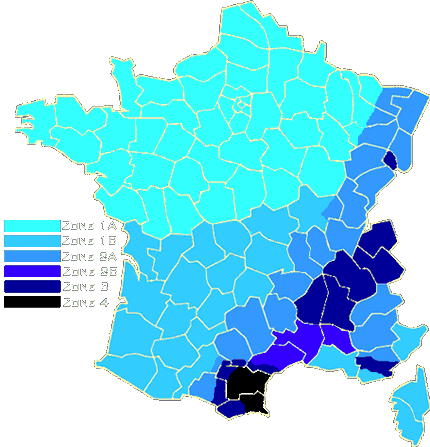 NV65 1995 regions de neige en France